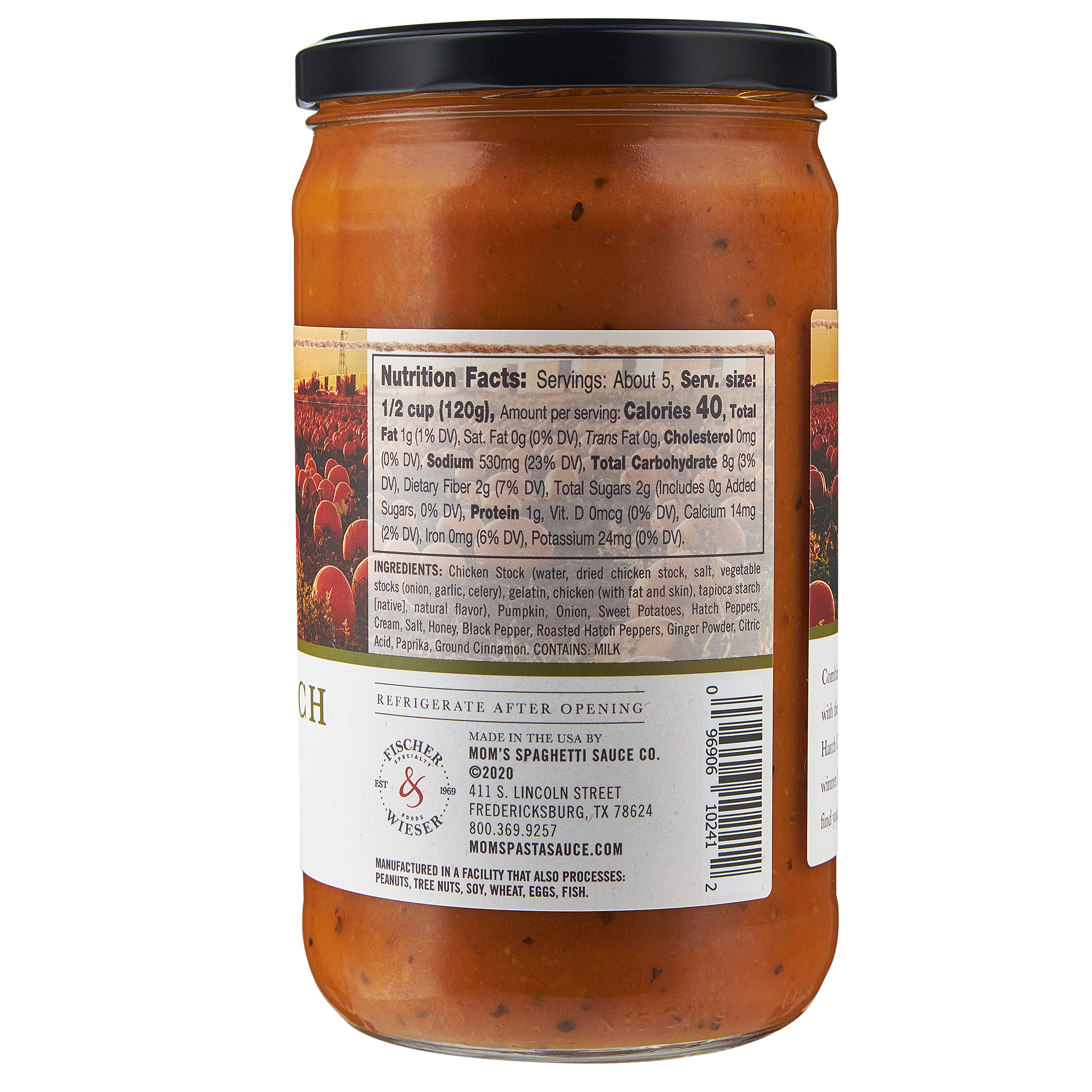 Fischer & Wieser - Wholesale Soup - Pumpkin & Roasted Hatch Chile Soup1
