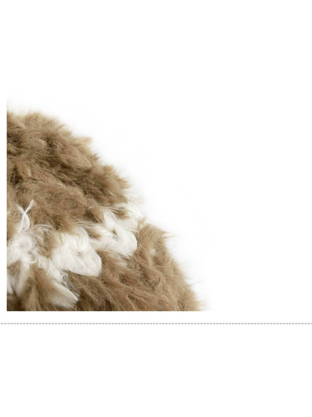 Funkyrel® Atzbranding Limited - Vente Bonnet – femme - Haila - Bonnet d'hiver épais en tricot pelucheux6