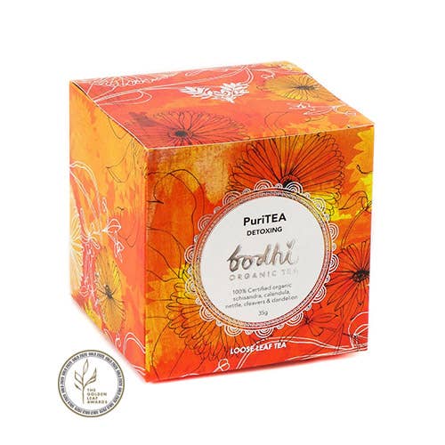 Pickle and Spice - Wholesale Health/Detox Tea - Bodhi Tea Certified Organic PuriTEA Detoxing 40gm