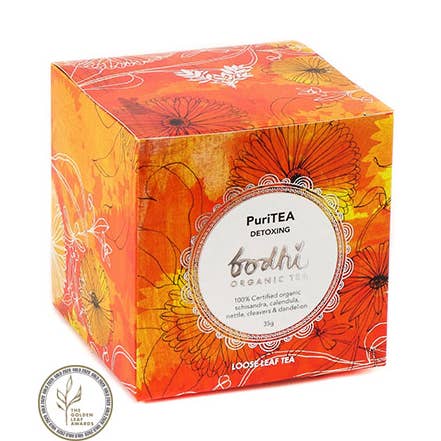 Pickle and Spice - Wholesale Health/Detox Tea - Bodhi Tea Certified Organic PuriTEA Detoxing 40gm0