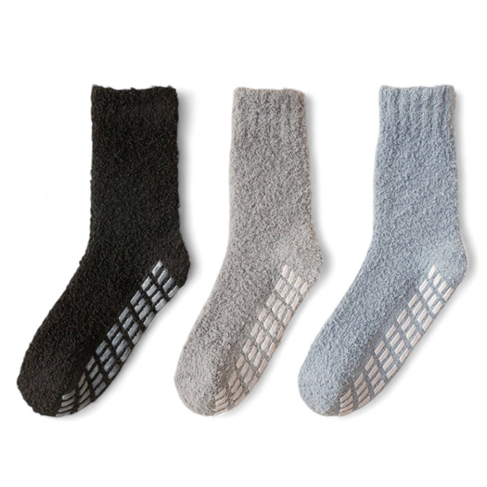 AK Brand – wholesale Socks – Women's – Women's Anti-Slip Fuzzy Socks 3-Pack Indoor Use16