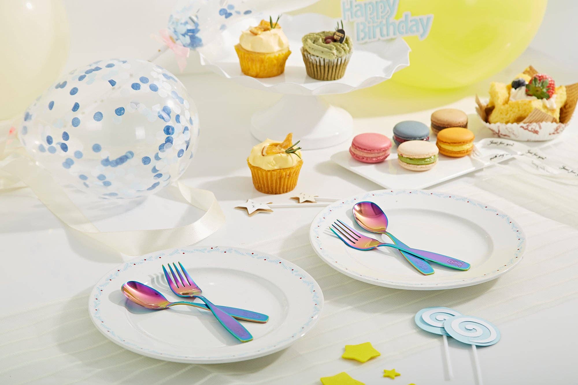 ANNOVA - Wholesale Flatware Set - Kids & Baby - ANNOVA Kids Silverware 6 PIECES Children's Safe Flatware Set Stainless Steel22