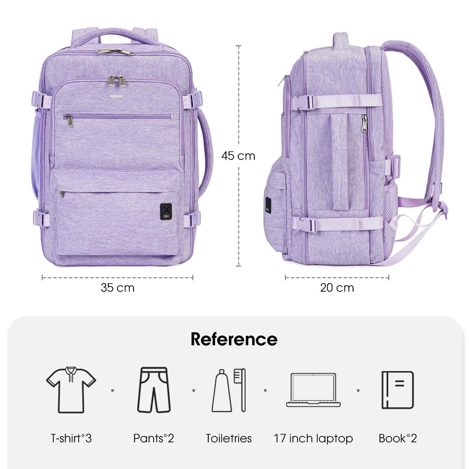wandf - Wholesale Backpack - Unisex - Laptop Backpack 17 Inch with Wet Pocket For Spirit Airlines31
