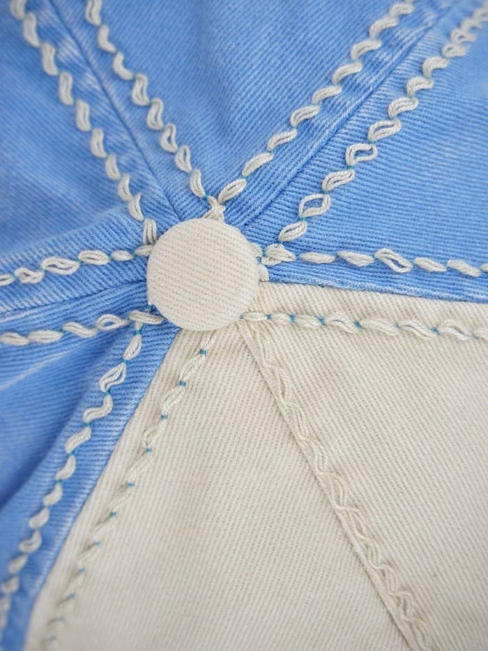 Olive & Pique - Wholesale Honkbalpet - Dames - Sunflower Bejeweled Glitz tweekleurige pet, verstelbaar1