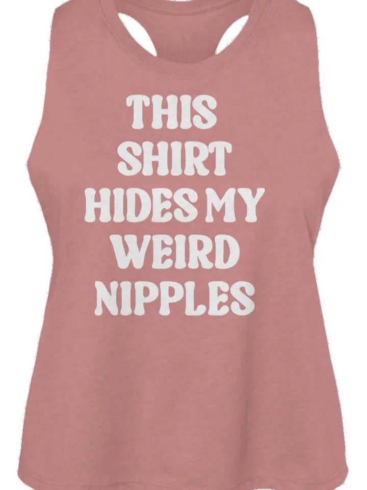 Mein Racerback-Tanktop mit seltsamen Brustwarzen für den Großhandel von Amp'd Apparel Company