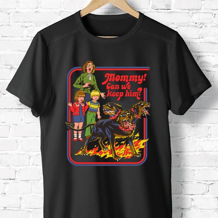 Noir Maman Pouvons-nous le garder Chemise Vintage, Chemise Halloween en vente sur Faire