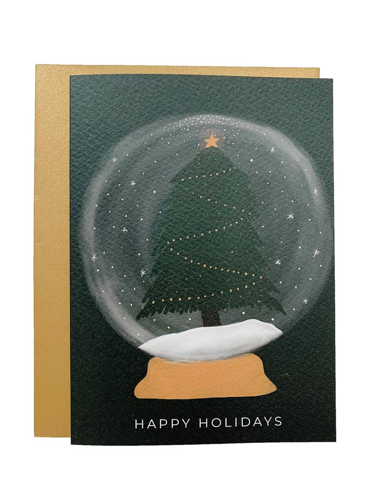 Snowglobe for wholesale by Orange Street Paper