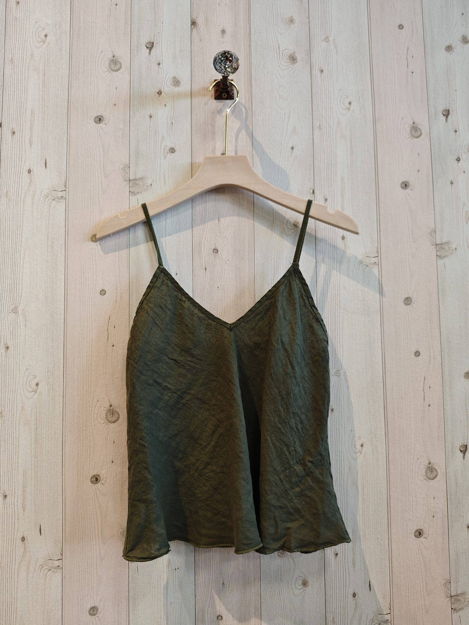 Linen & More - Wholesale Camisole - Dames - REF 22943 linnen tanktop met koordsluiting, 100% linnen7