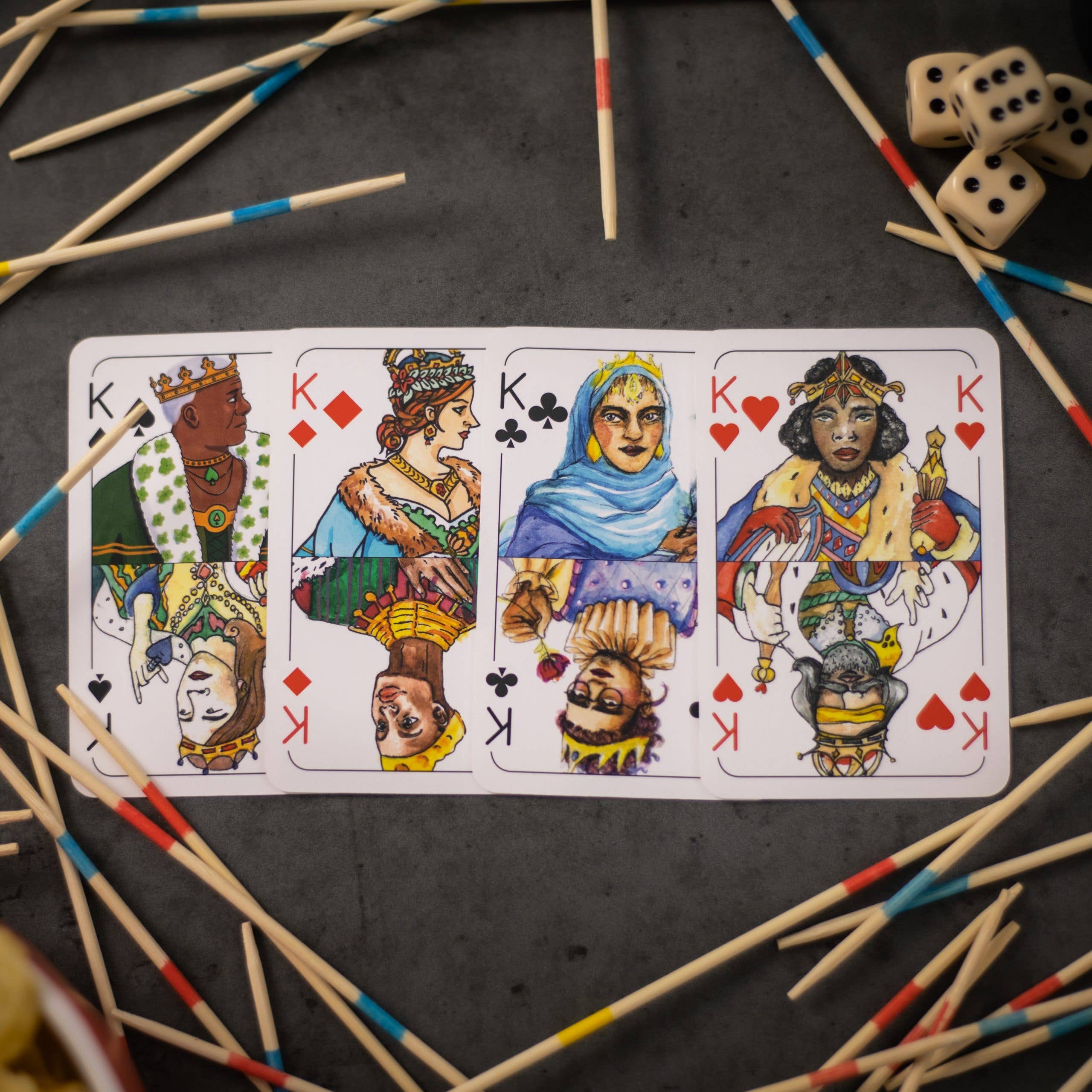 Spielköpfe - Venta al por mayor Baraja de cartas - Baraja de cartas - La baraja completa5