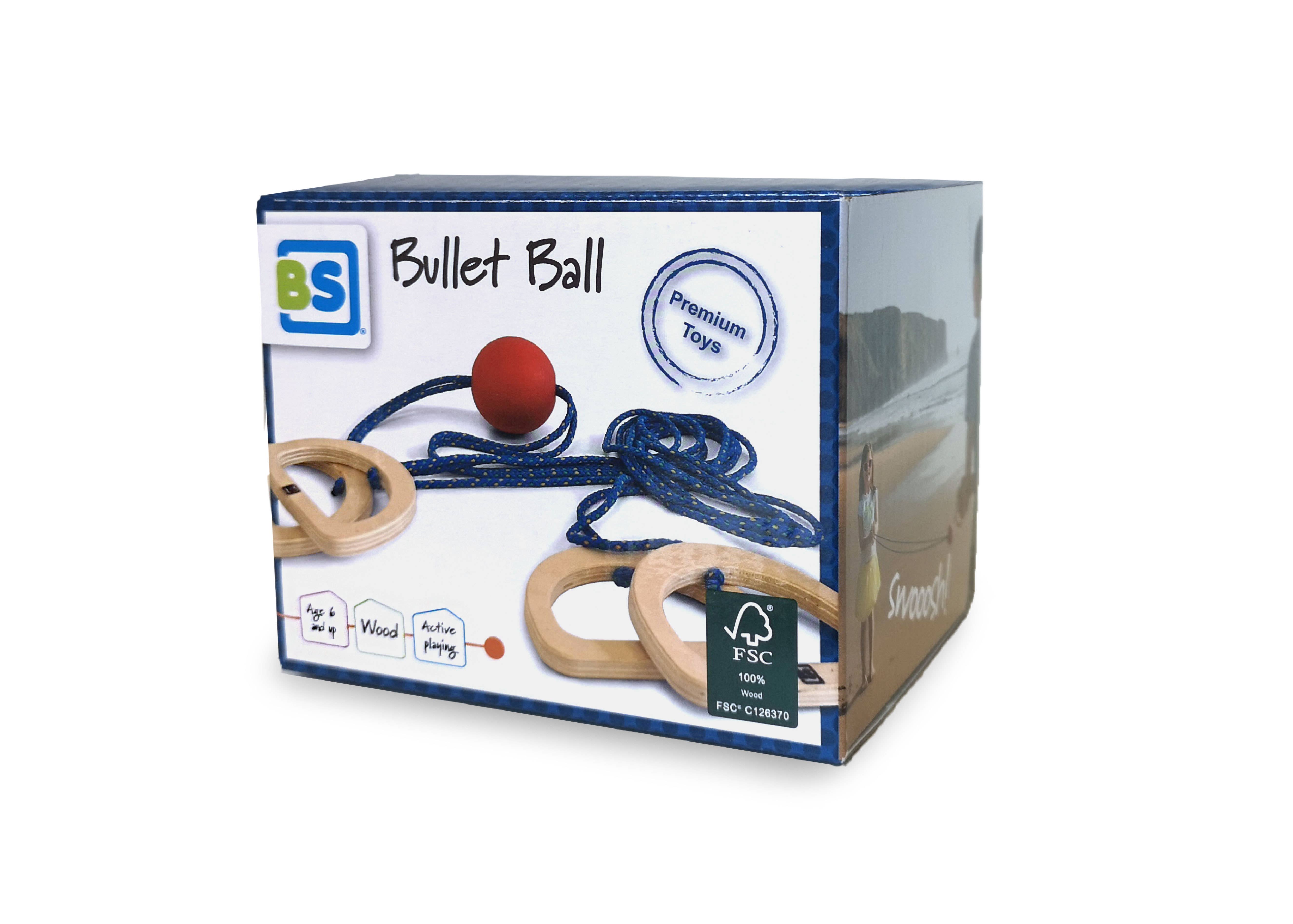 BS Toys - Wholesale Wood Toy - Kids - Bullet Ball - Speedball - FSC1