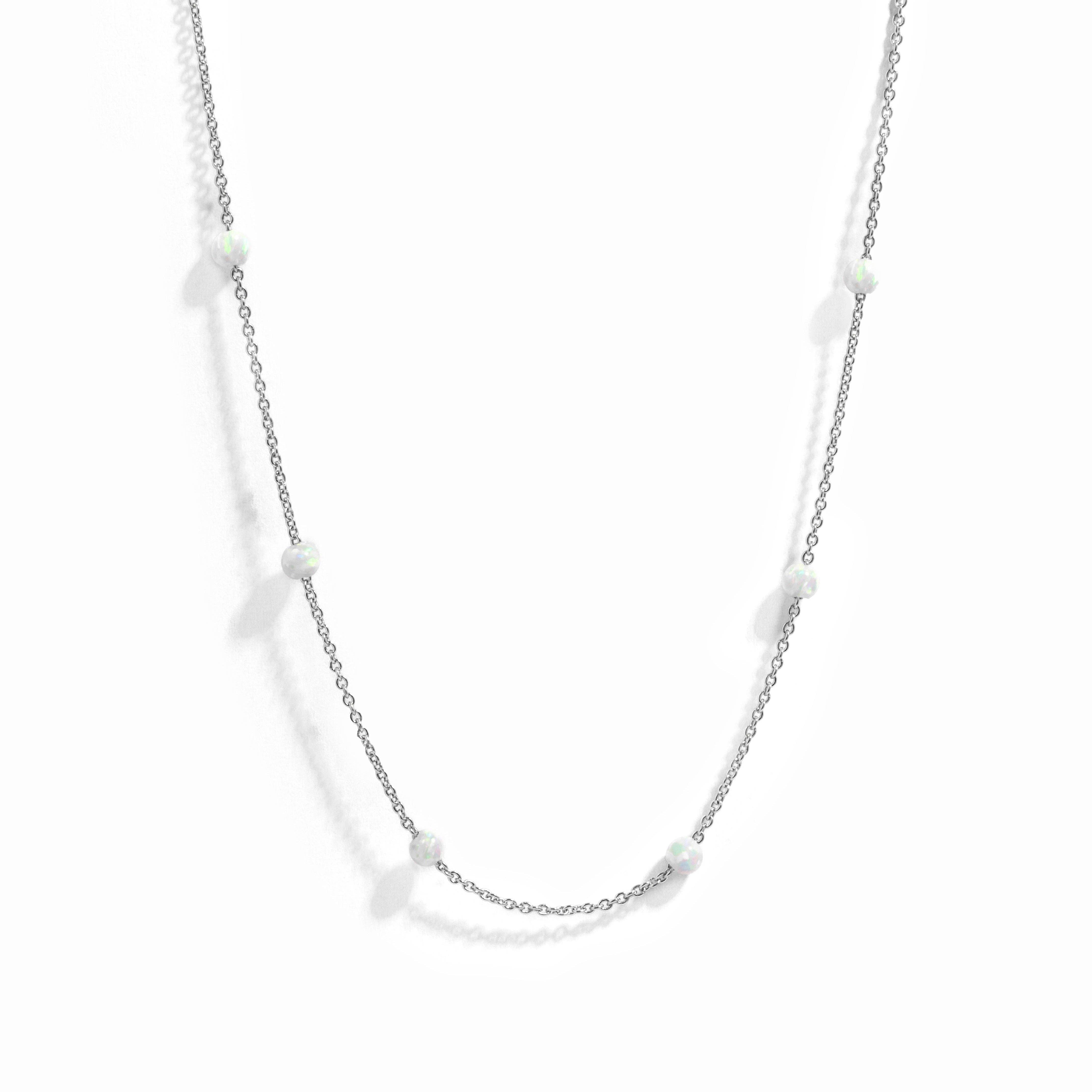 Sami Jewels – wholesale Pärlband/Pärlhalsband – Opal Pärlstav Halsband2