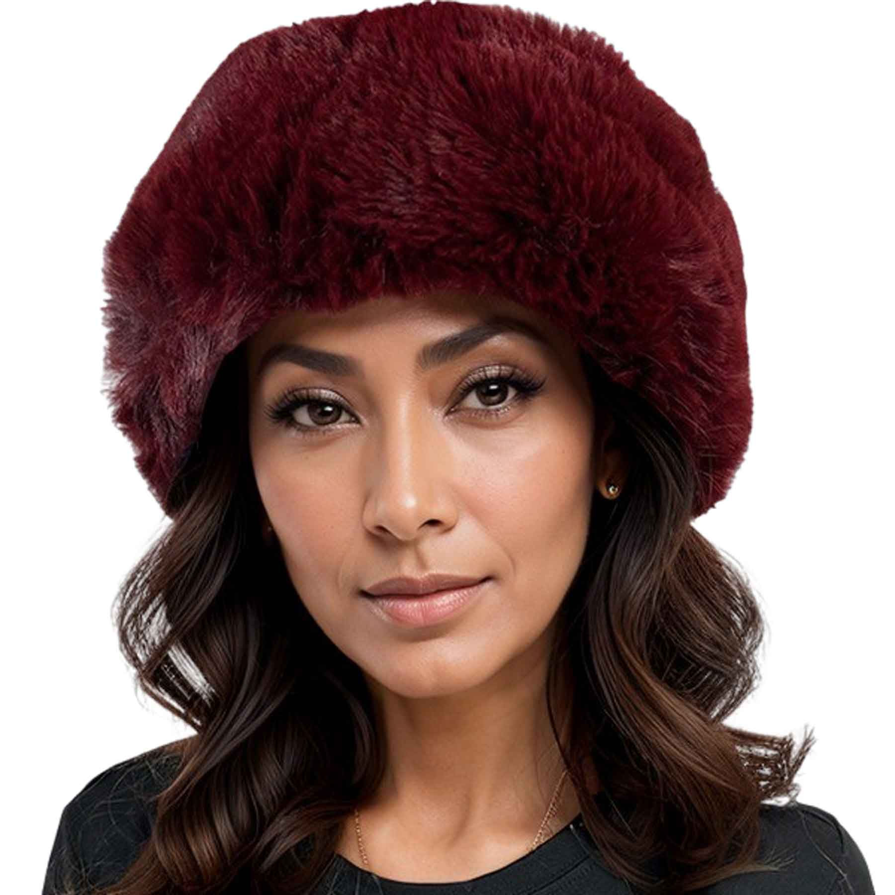 The Magic Scarf Company – wholesale Fashion headband – women's – LC20013 - Faux Fur Headbands5
