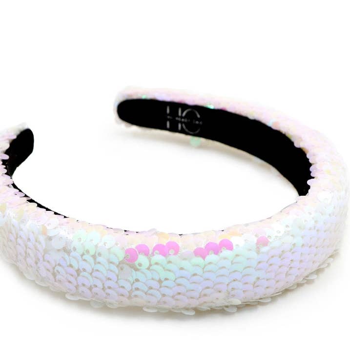 The Heady Chic – wholesale Fashion Headband - Kids – Kid and Tween Sequin Padded Headband1