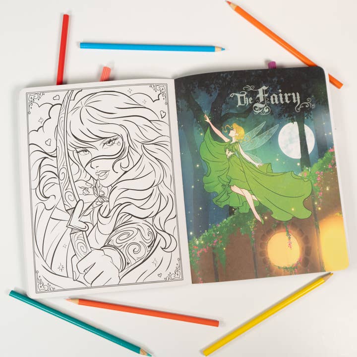 Simon & Schuster - Wholesale Coloring & Activity Book - Adult - Knights of Tayrealm Coloring Book by11