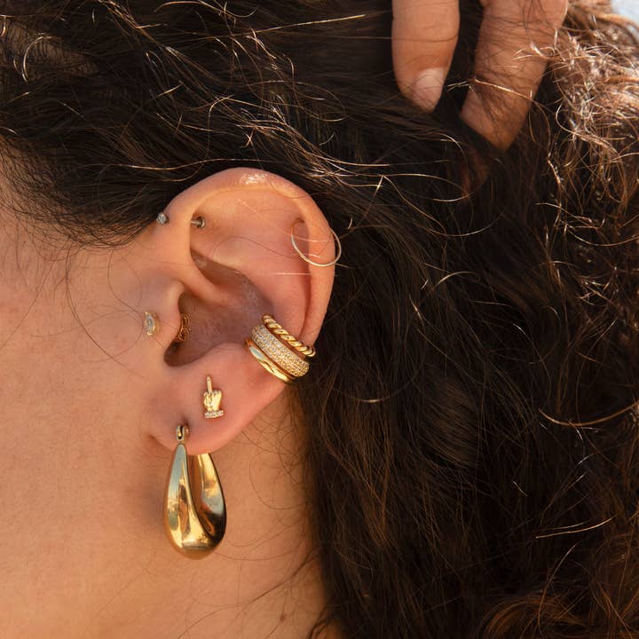 Jurate Los Angeles - Wholesale Stud/Post Earrings - Boy Bye Stud Earrings