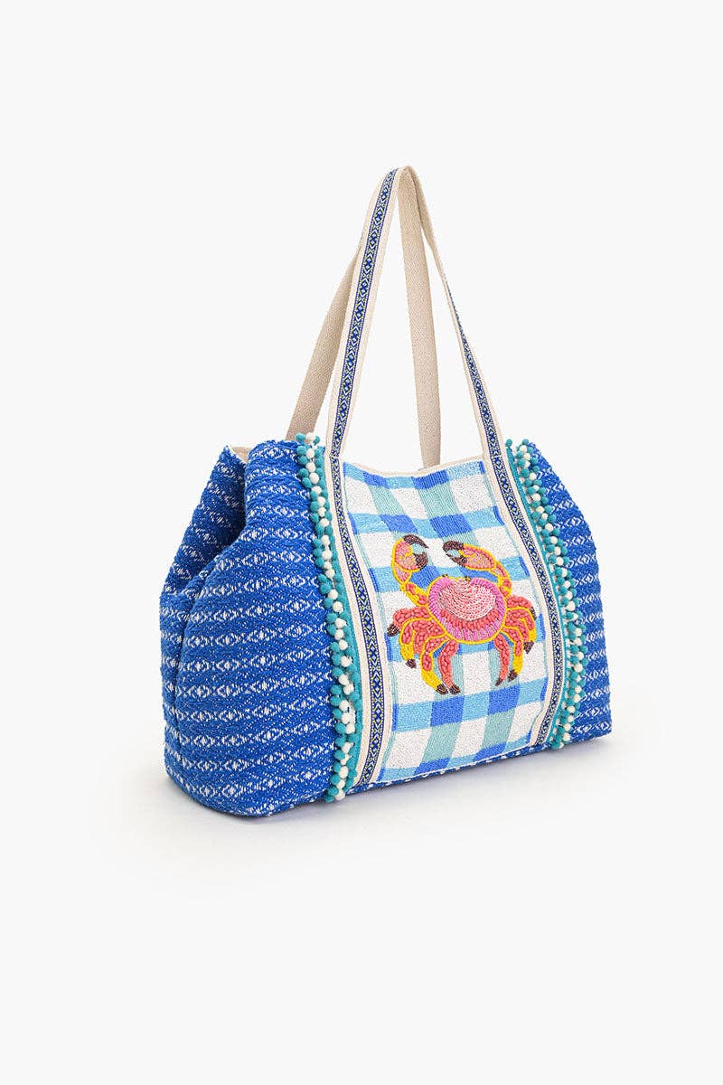 America & Beyond - Vendita all'ingrosso Borsa tote - Donna - Borsa a Perline Crab It2