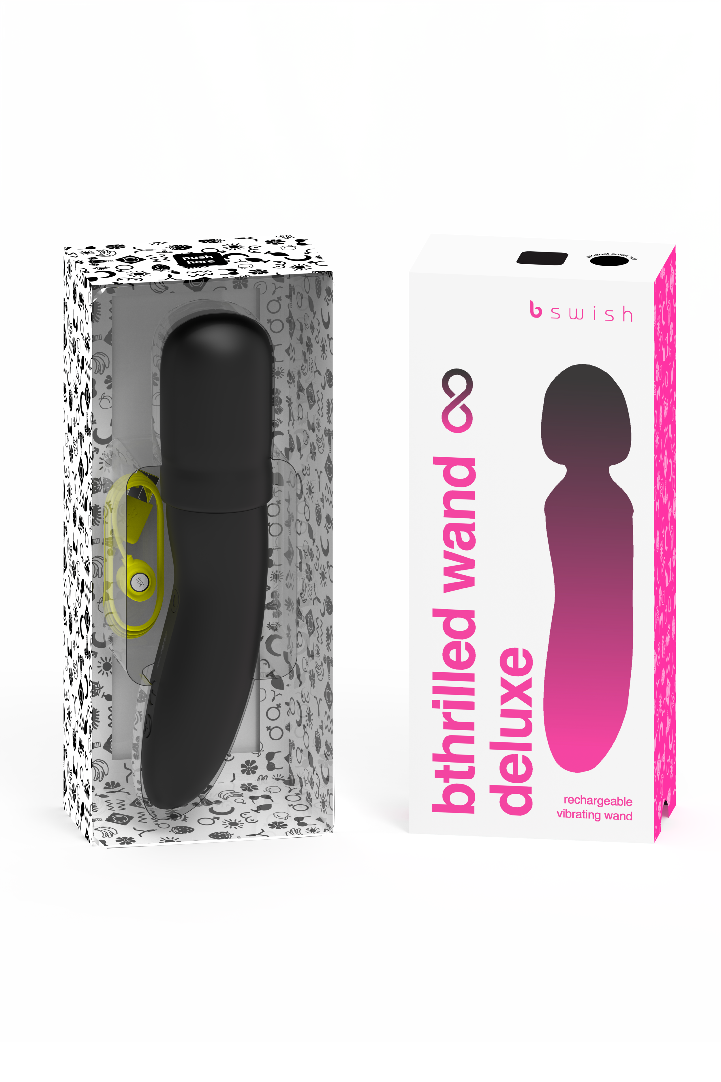 Noir Bthrilled Wand Infinite Deluxe for wholesale on Faire9