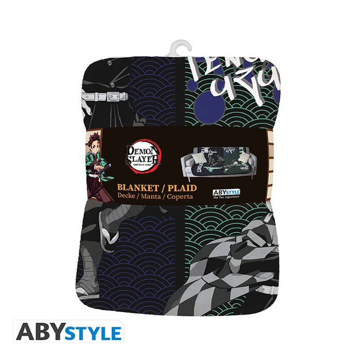 ABYstyle - Wholesale Throw Blanket - Demon Slayer Tanjiro & Tengen Blanket5