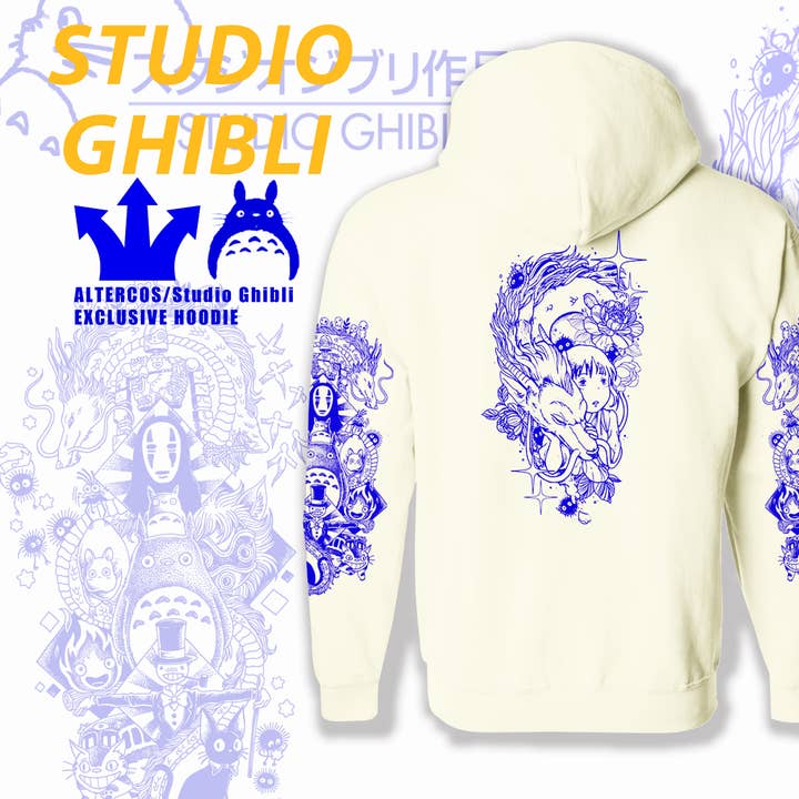 Altercos - Wholesale Hoodie - Unisex - Studio Ghibli Hoodie2