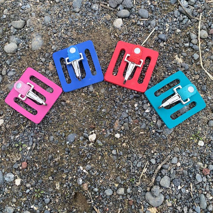 Clipes de Porta-chaves de Cinto em Cores Vivas para Homens e Mulheres por atacado de AB Tack Design