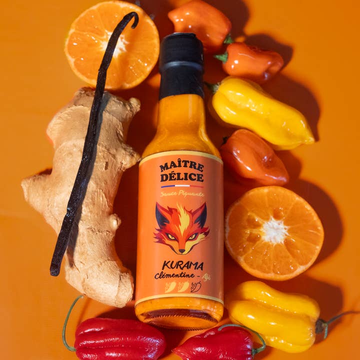 KURAMA - Clémentine & Vanille de Madagascar 150mL pour la vente par Maître Délice