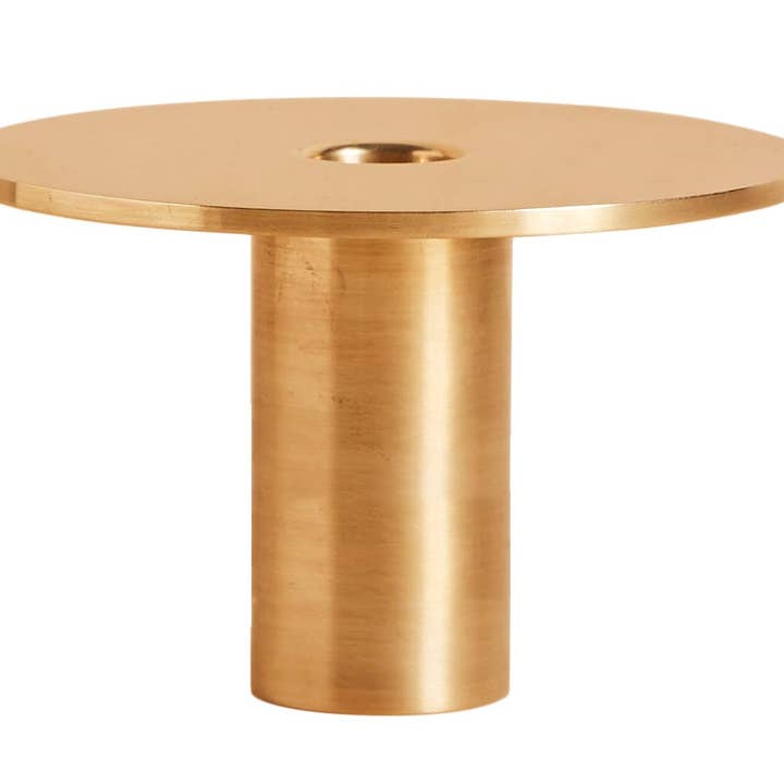 Aaron Probyn US - Wholesale Candle Holder - Eclipse Brass Candle Holder3