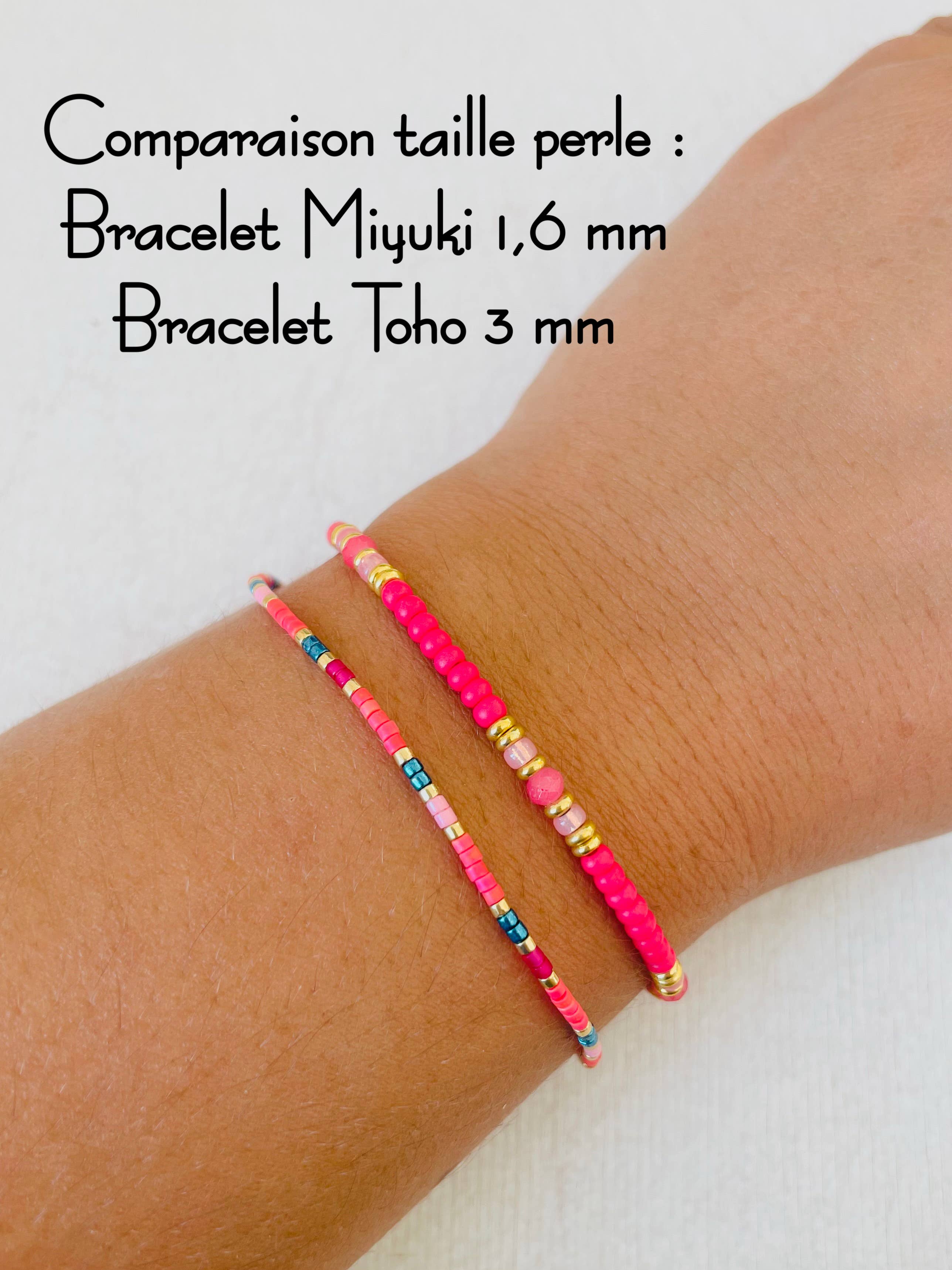 Atelline – wholesale Beaded bracelet – ESMEE bracelets, TOHO stainless steel women's bracelet3