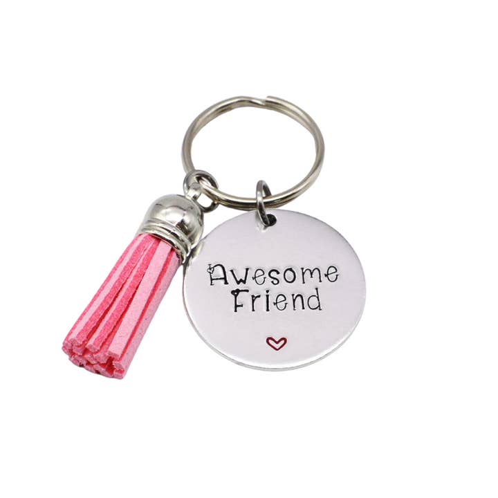 Porte-clés Awesome Friend pour la vente par Stamped With Love