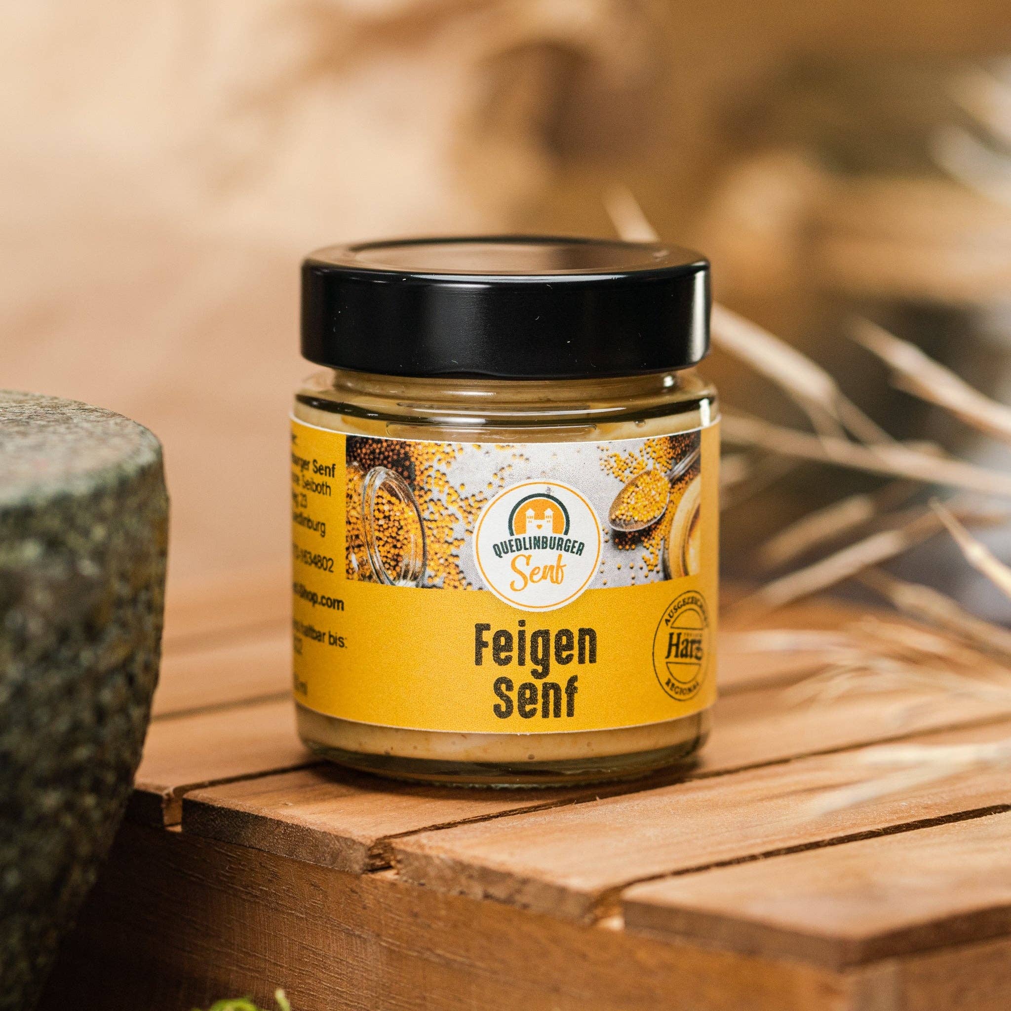Quedlinburger Senf - Wholesale Mustard - Fig mustard – mildly sweet & perfect with cheese