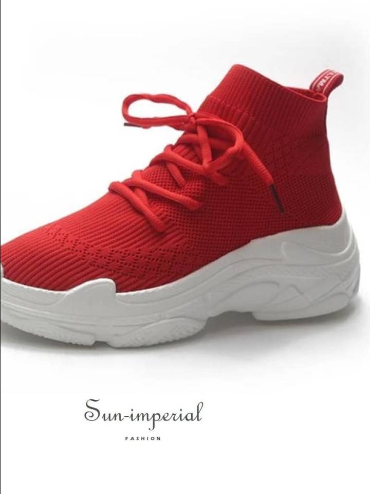 Breathable Stretch Fabric Socks Outdoor Women Shoes for wholesale by Sun Imperial