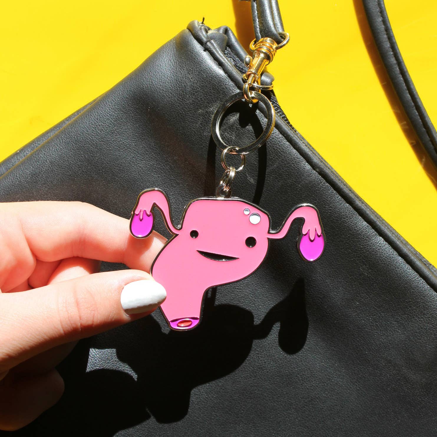 I Heart Guts | Organ Plushies Wholesale - Wholesale Keychain - Women's - Uterus Keychain - Womb Service1