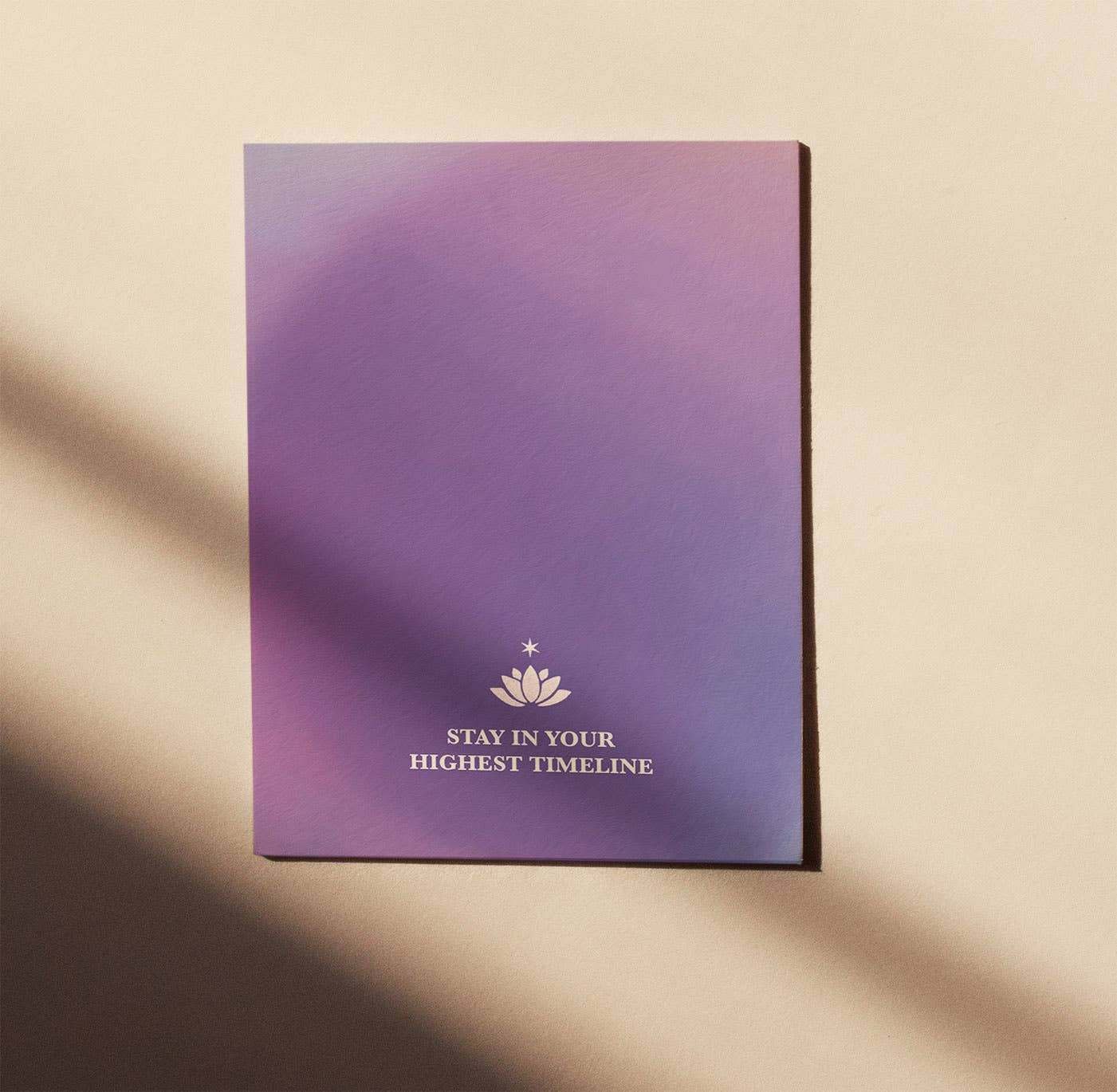 Anna Cosma - Venta al por mayor Tarjeta postal - MANTENTE EN TU LÍNEA TEMPORAL MÁS ELEVADA - TARJETA CHAKRA - 7. LOTO CORONA2