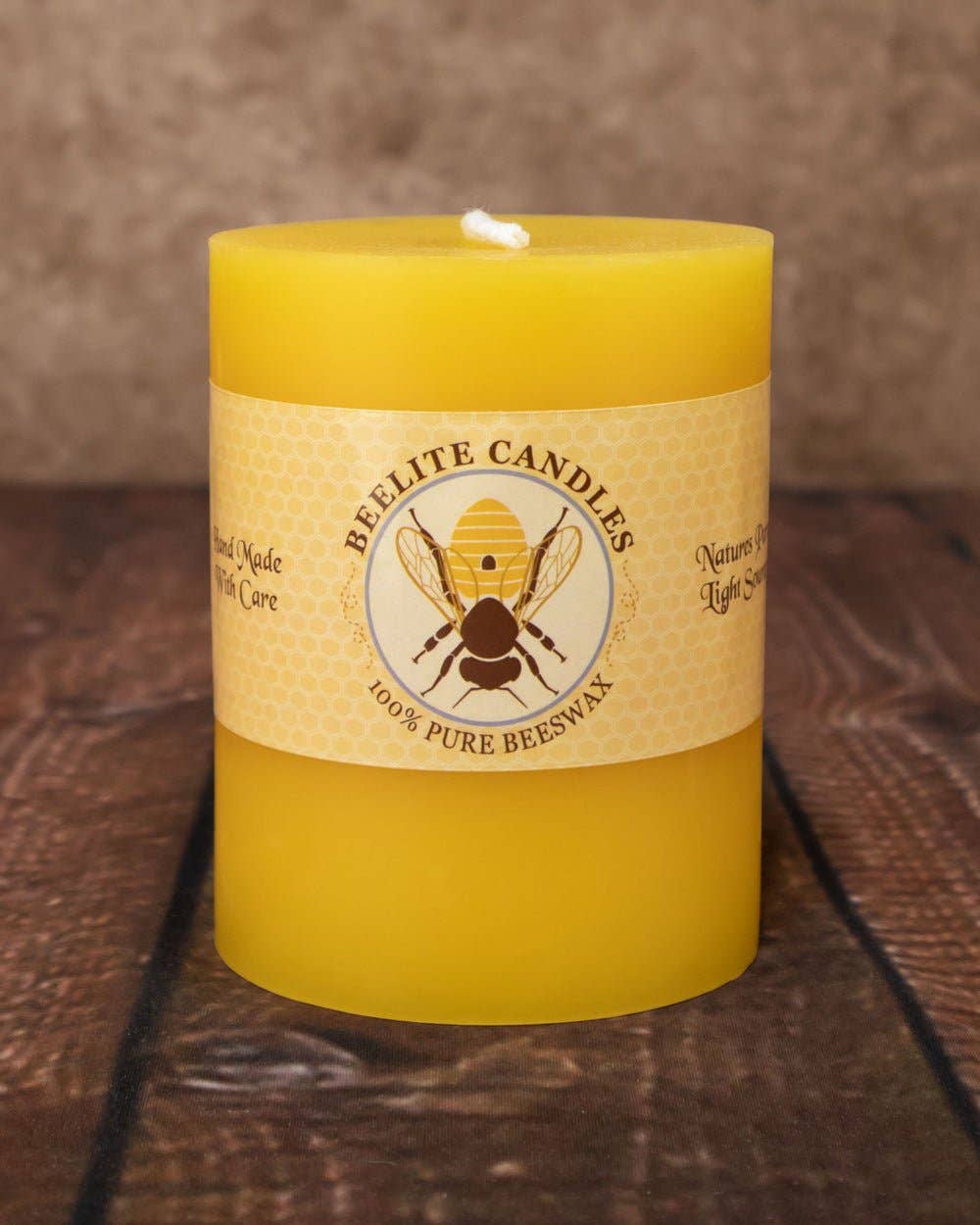 Beelite Candles - Wholesale Pillar Candle - Smooth Beeswax Pillar Candles17