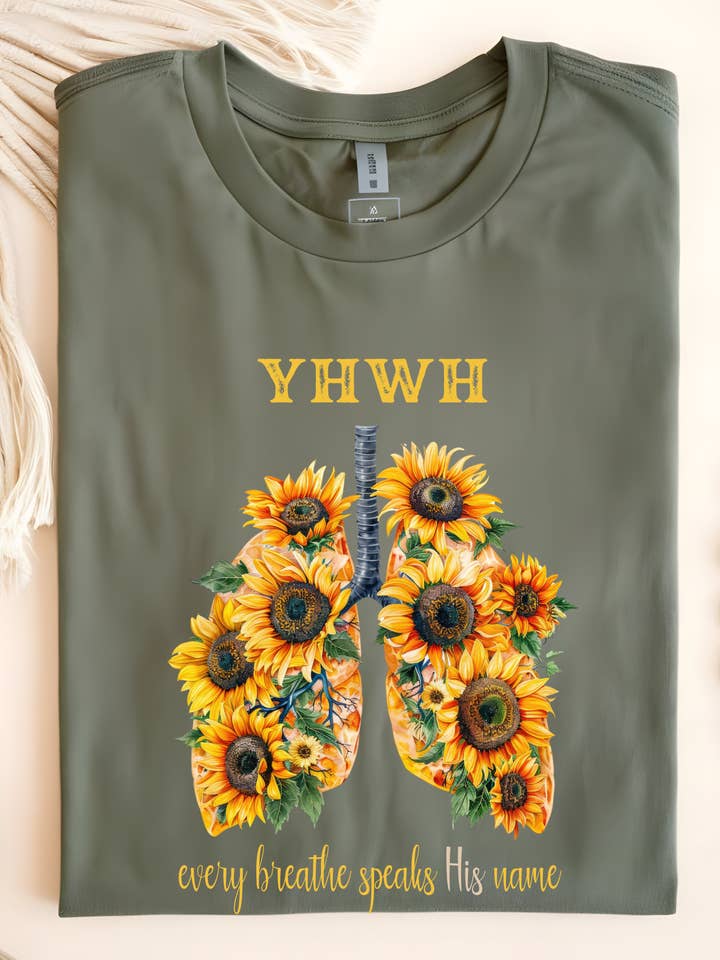 YHWH Sunflower for wholesale by Faithfully Designed