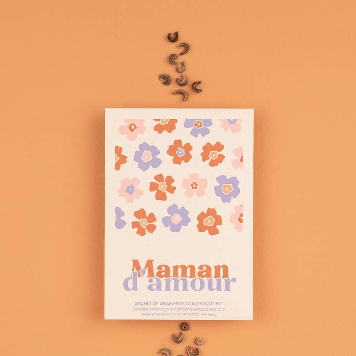 Mother of love - Poppy seed bag and other Purchase Wholesale feve galette des rois. Free Returns & Net 60 Terms on Faire trending on Faire.