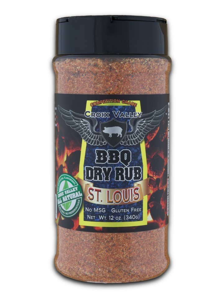 Croix Valley St. Louis BBQ Dry Rub for wholesale by Croix Valley Foods
