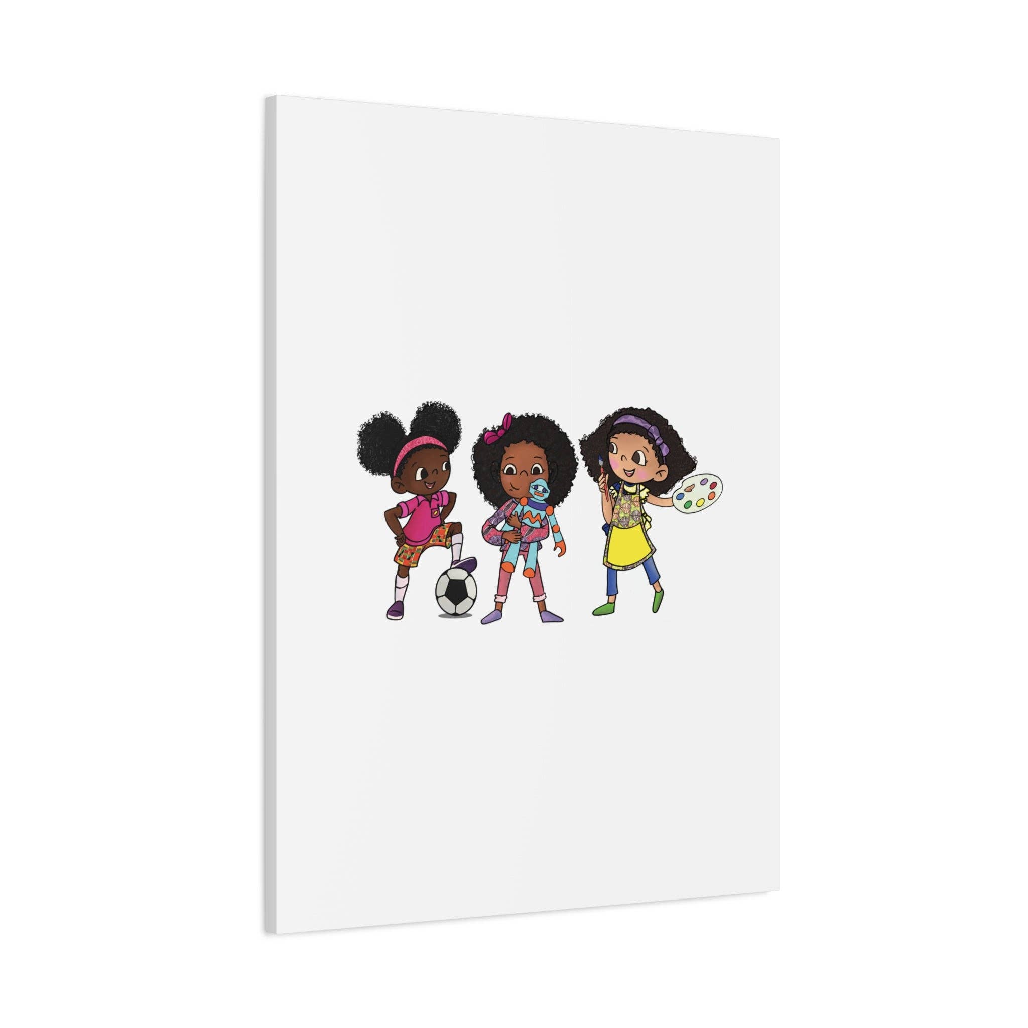 Ikuzi Dolls - Wholesale Art Print - Kids & Baby - Kids' Canvas Wall Art - Playful Characters for Creative Spaces195