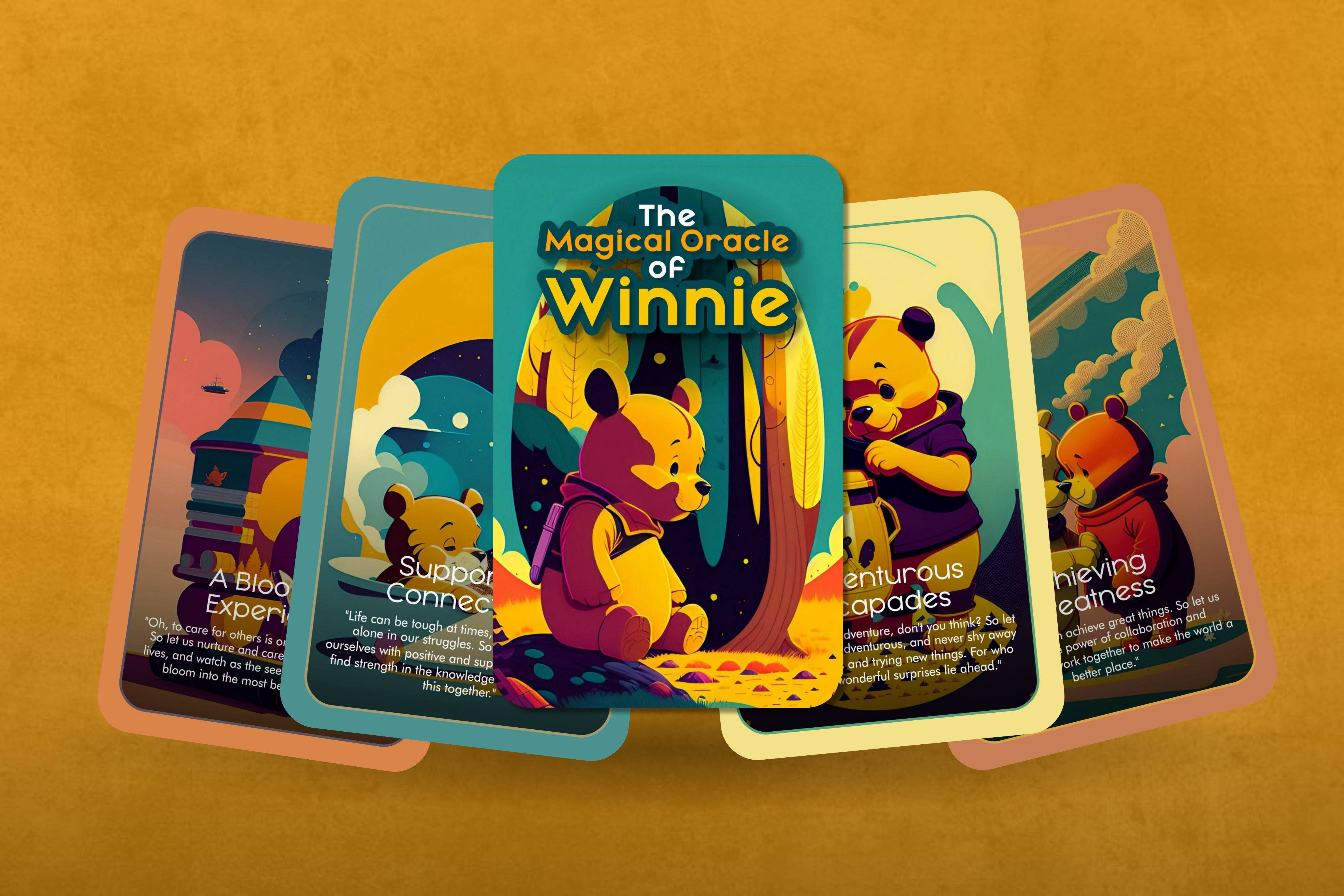 Ibiza Tarot USA – Großhandel Tarot-Karten – The Magical Oracle of Winnie - Orakelkarten - The Oracle of Pooh7