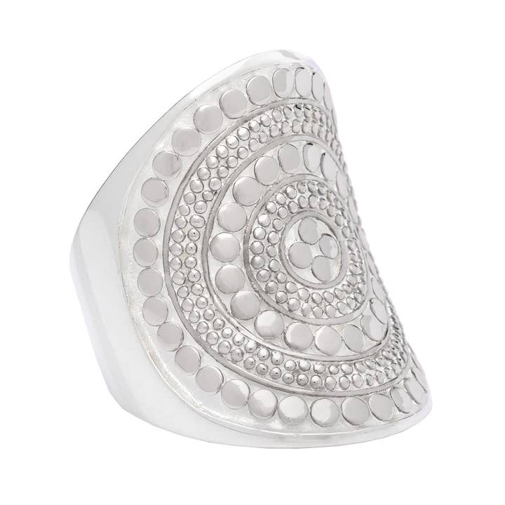 Classic Saddle Ring - Silver for wholesale by Anna Beck Jewelry | Handmade in Bali