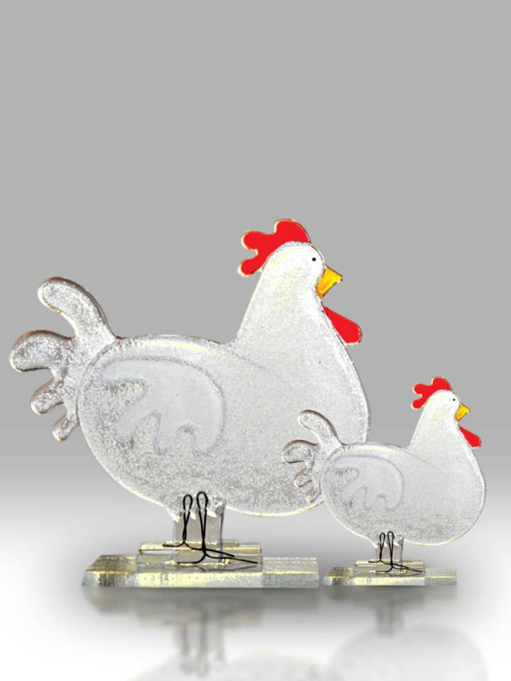 Hen - Vit för wholesale av Nobile Glassware Ltd.