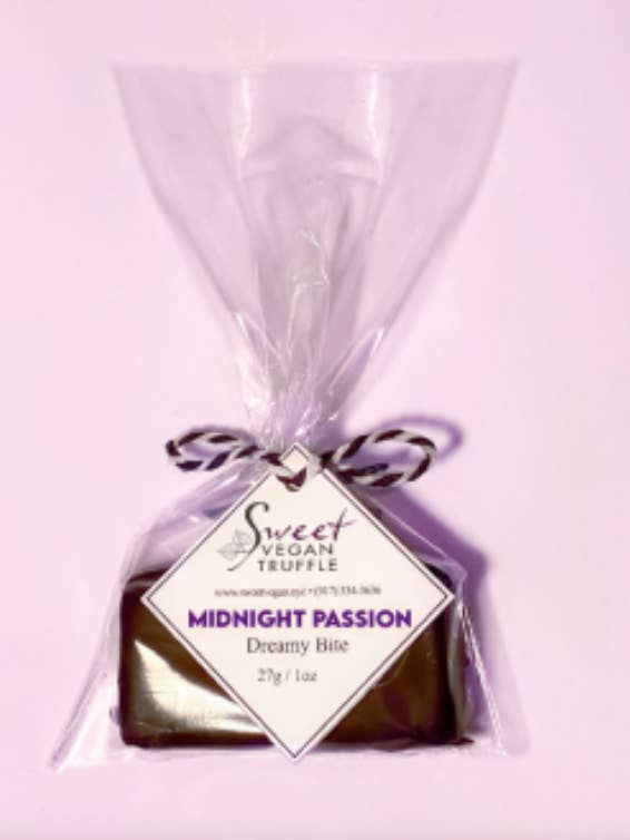 Tartufi al Cioccolato Passione di Mezzanotte per la vendita all'ingrosso da parte di Sweet Vegan
