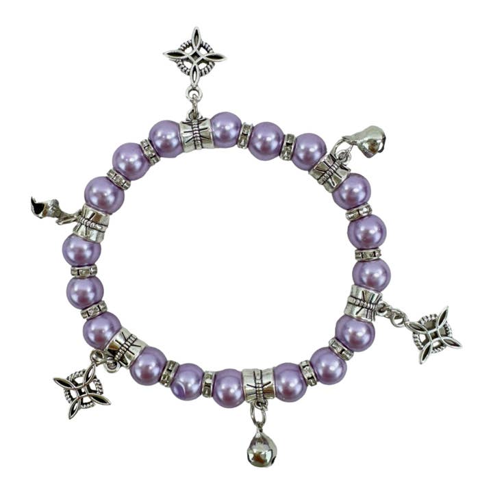 Multi Charm Bead Bracelet BR4226-3 (12PC) for wholesale by TAPA fashion