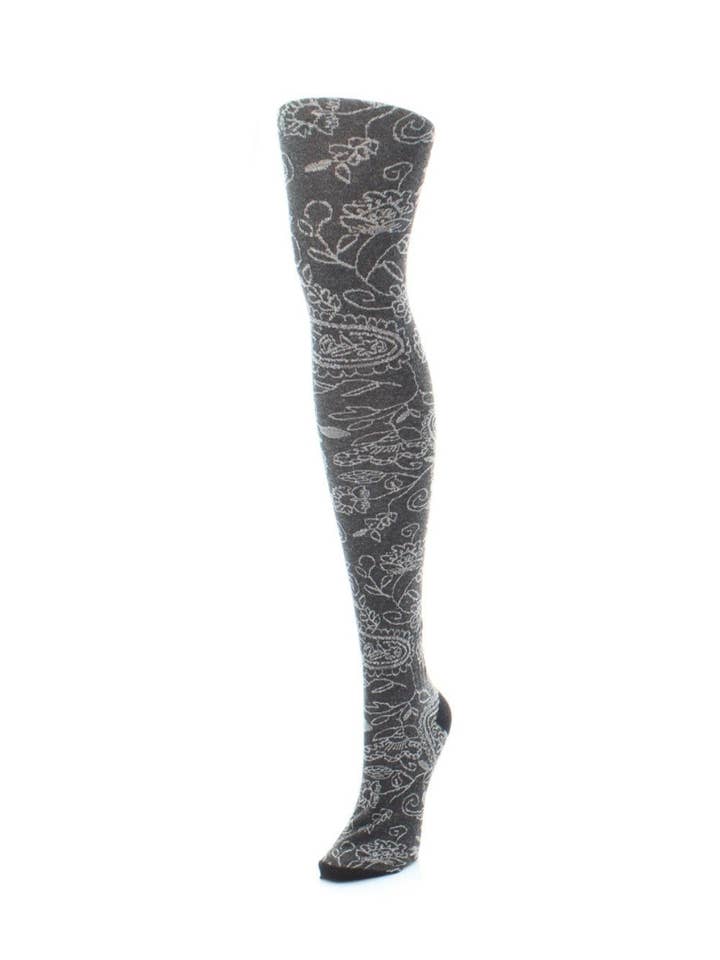 Infinity Classics International Inc. - Wholesale Tights - Women's - MeMoi Paisley Pop Sweater Tights