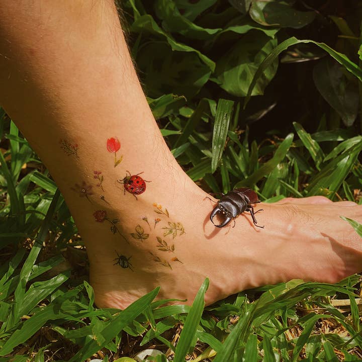 PAPERSELF - Wholesale Temporary Tattoo - Bugs Temporary Tattoos Stickers