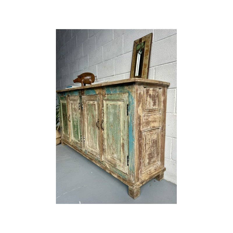 Paloma Black (Casa Natura Design, S.L.) - Wholesale Sideboard - Spectacular One-Of-A-Kind Panelled Indian Wooden Sideboard1