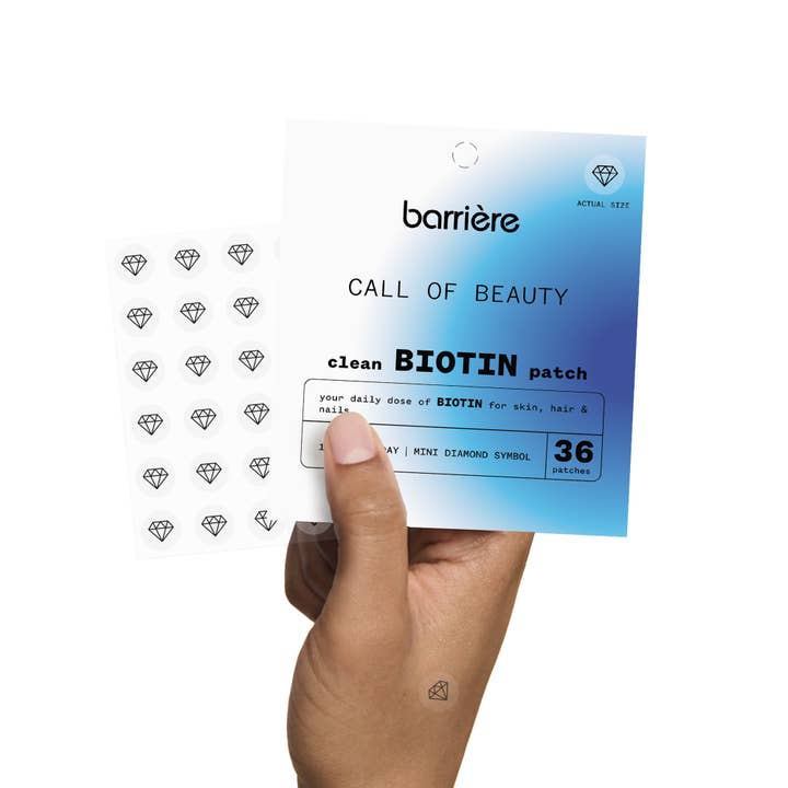 barriere - Wholesale Oral Supplement/Vitamin - CALL OF BEAUTY clean Biotin Patch 36pk- Diamond icon