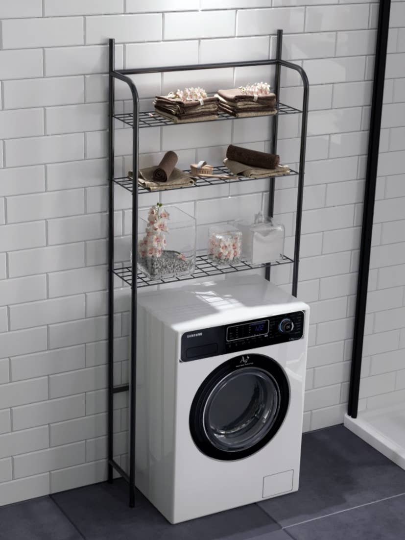 WDMT - Wholesale Laundry Basket - Metalen wasmachine opbergkast 3 laags van Naturn Living2