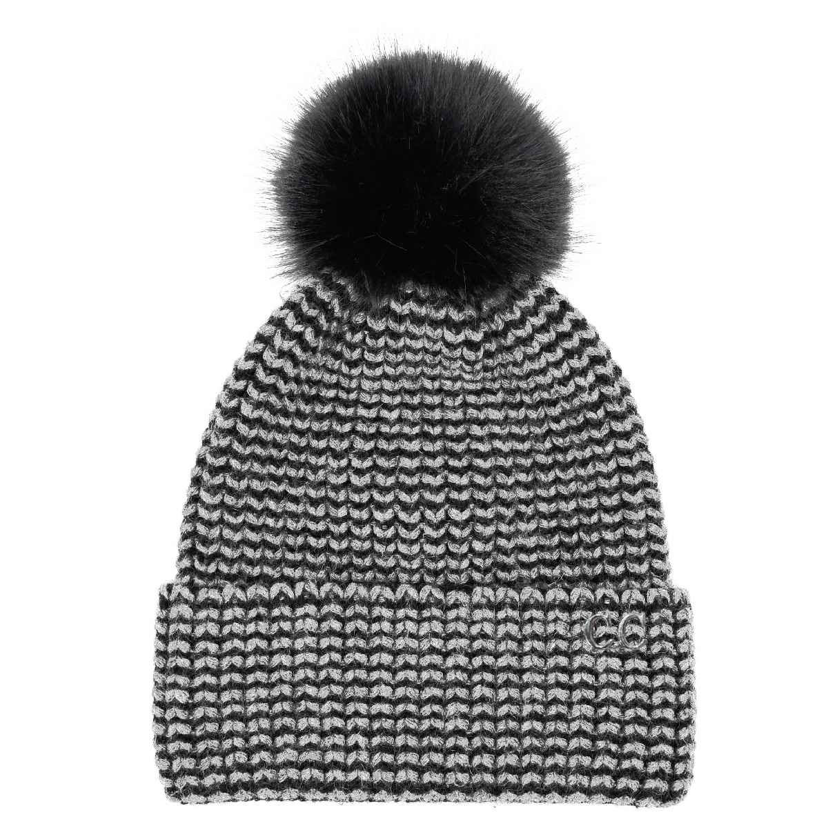 MiMi Wholesale - Wholesale Beanie - Women's - HTC0064 Two Tone Angora Cuff Beanie3