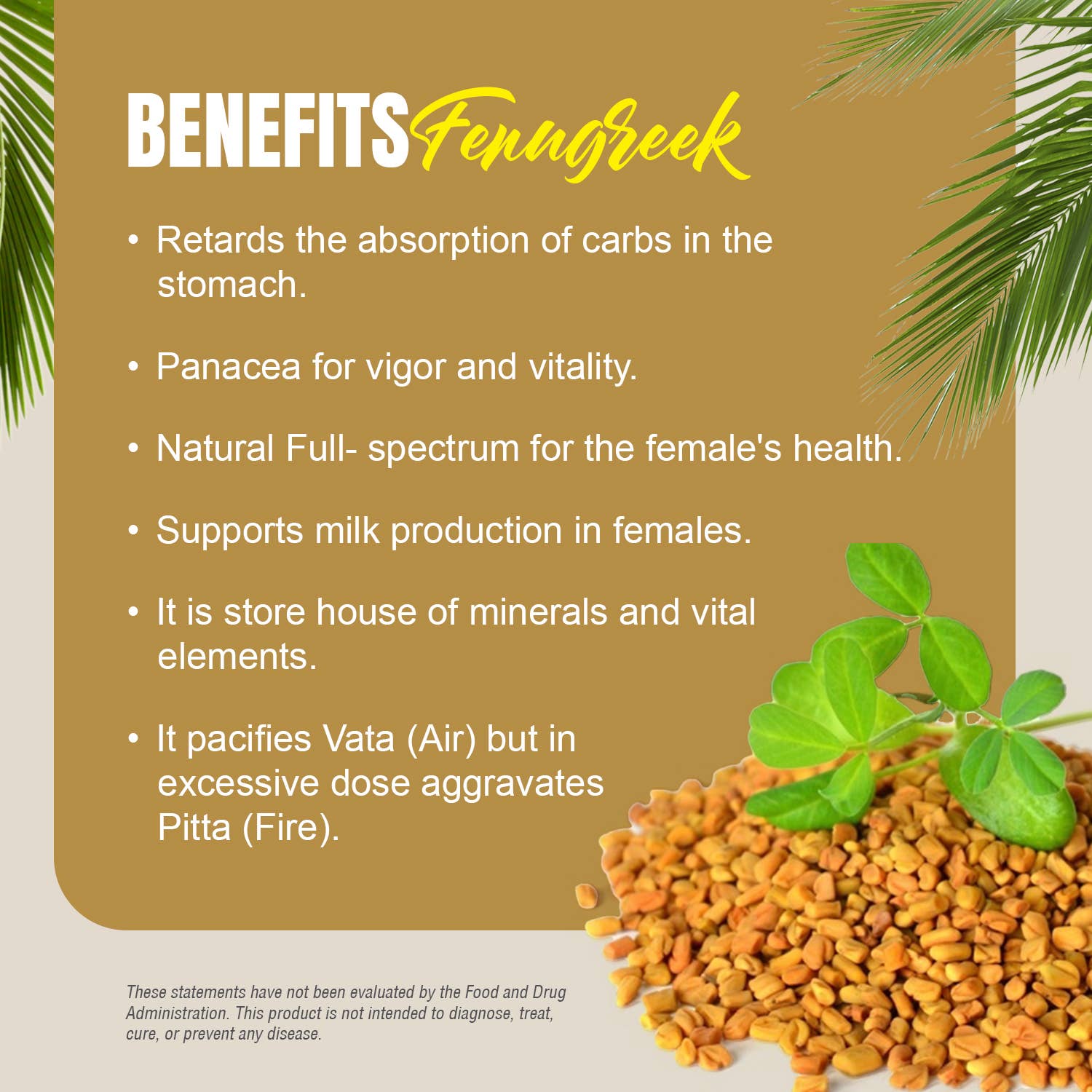 HerbsForever - Vente Supplément oral/vitamine - Gélules d'extrait de fenugrec 10:1 800 mg avec 20 % de saponines3