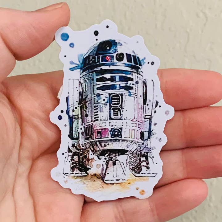 Oily Graphic Creations - Wholesale Sticker - R2-D2 - Star Wars Sticker/Magnet0